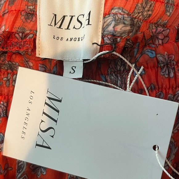 Misa Los Angeles Marion Floral Tiered Mini Skirt - Picture 2 of 4